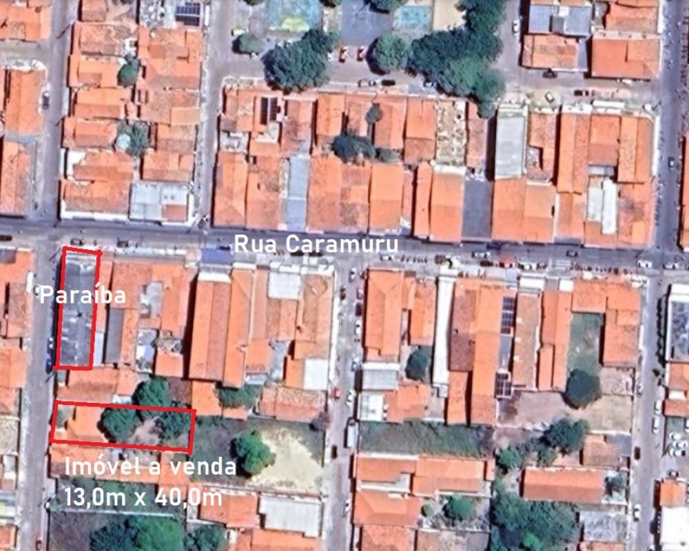 Localização imóvel Rua Sãio Jorge 49