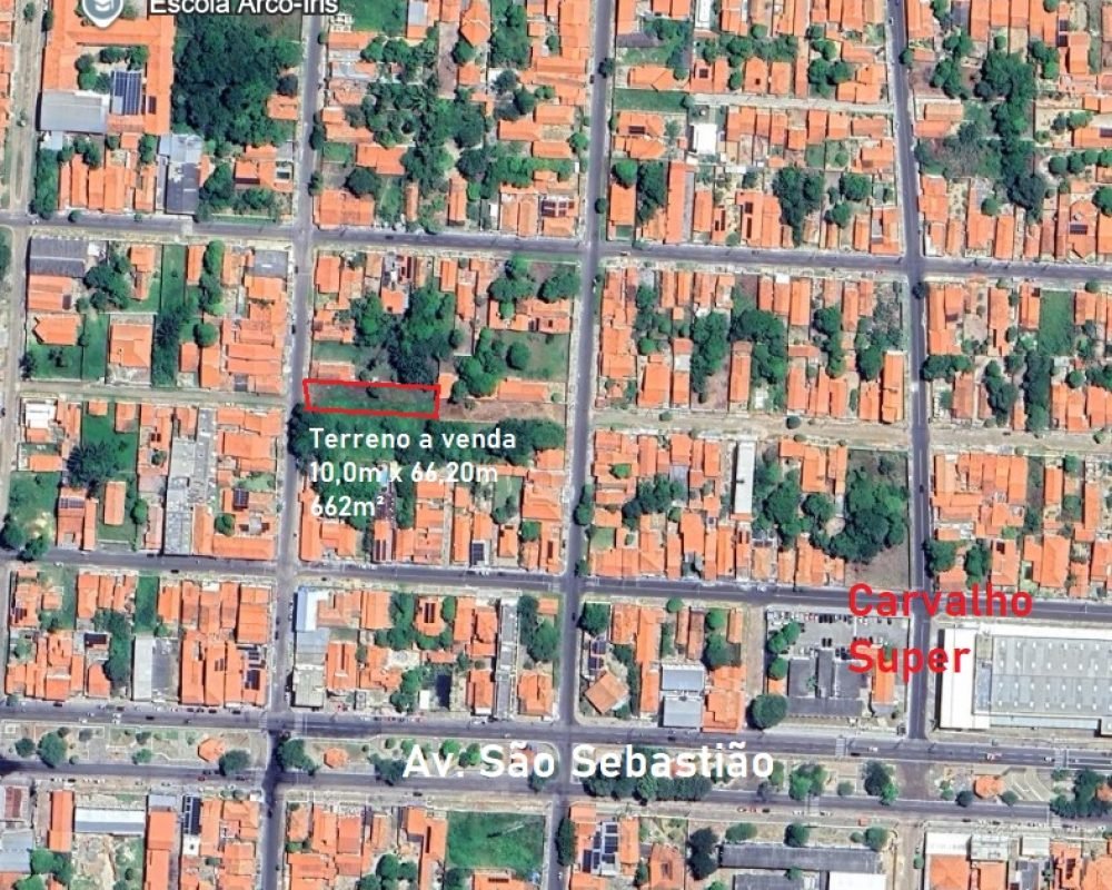 Terreno rua tabajara parnaíba piauí bairro n s de fátima